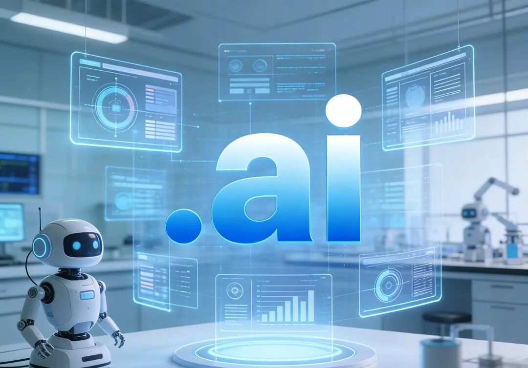 最新报告！2025新顶级域名爆发式增长！.ai域名涨超78%