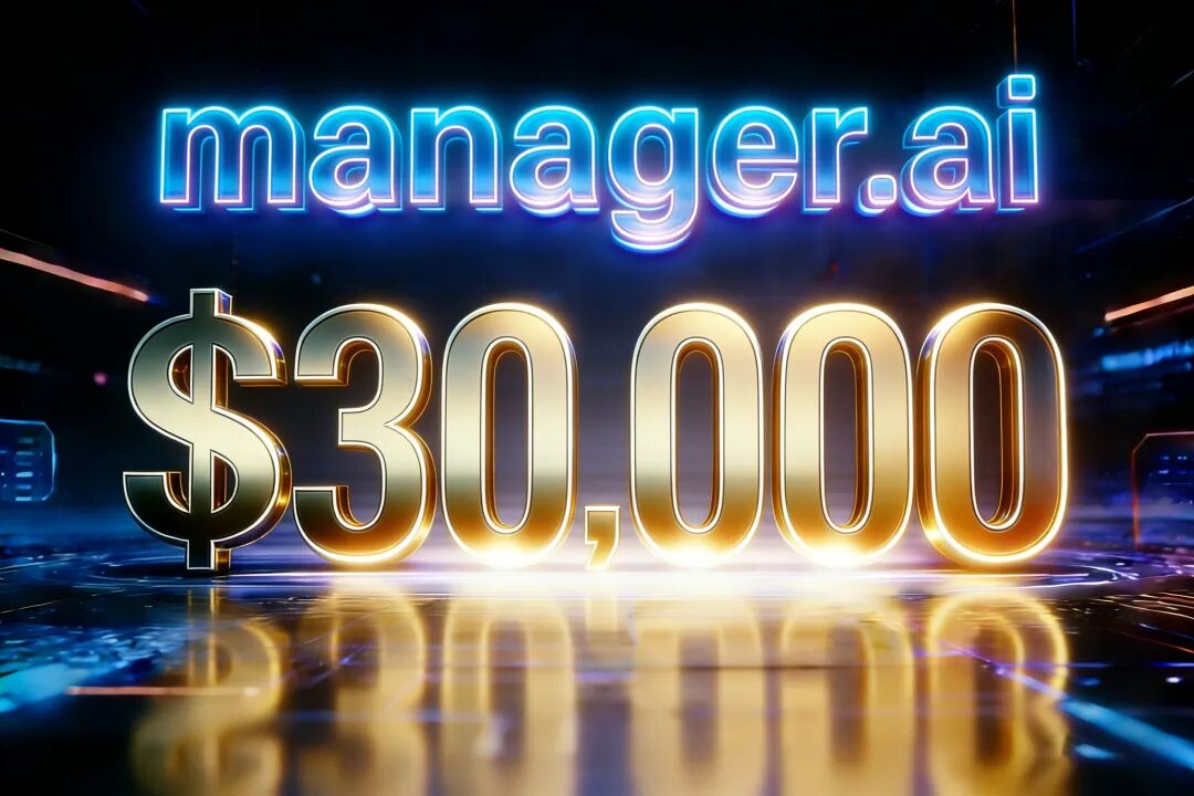 manager.ai售出3万美元，凸显“AI+垂直场景”命名趋势