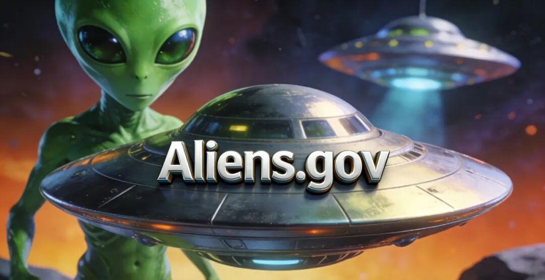 美国抢注“外星人”域名！或为公布外星生命、UFO做准备？